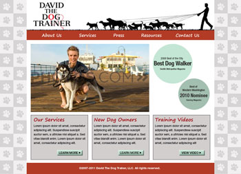DTDW Design 1 - Main Page